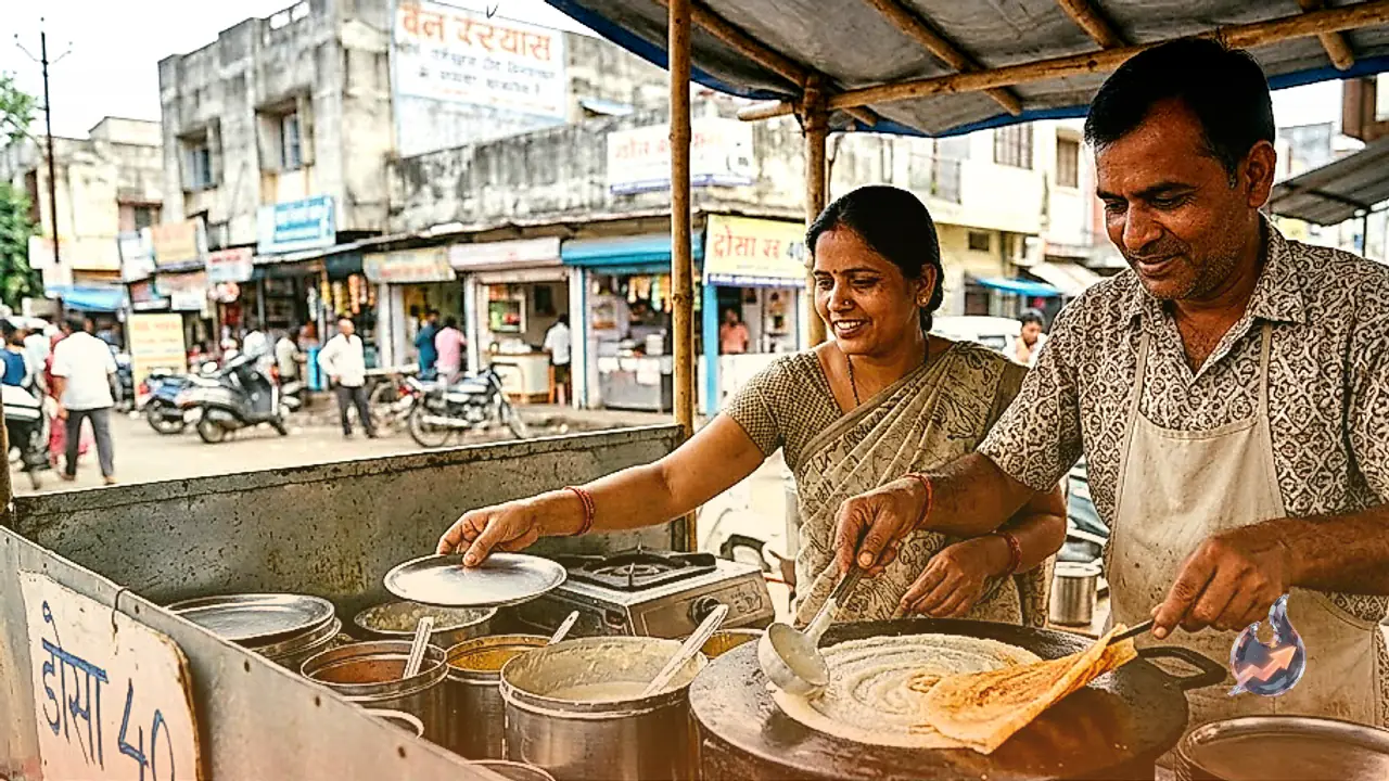 मेट्रो निर्माण से पुणे का कारोबार छिना तो खंडवा लौटे पति-पत्नी, 40 रुपये में डोसा बेचकर फिर शुरू किया नया सफर