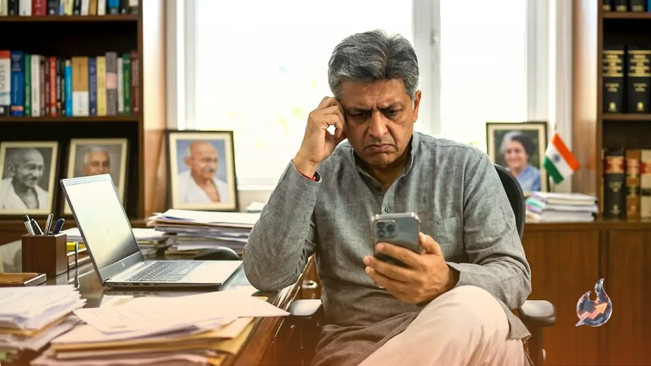 Punjab Congress MP Manish Tiwari Vents Frustration on X Over Being Left Out of New Poll Panels