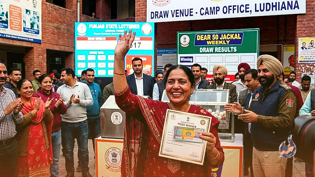 Punjab Dear 50 Jackal Weekly Lottery Results Declared, Top Prize of Rs 21 Lakh Drawn in Ludhiana