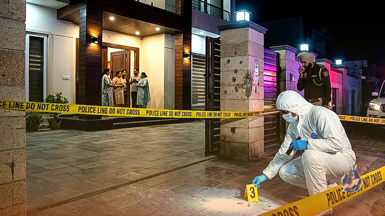 Gunfire Erupts at Punjabi Singer Gulab Sidhu’s Barnala Residence as Three Masked Assailants Open Fire