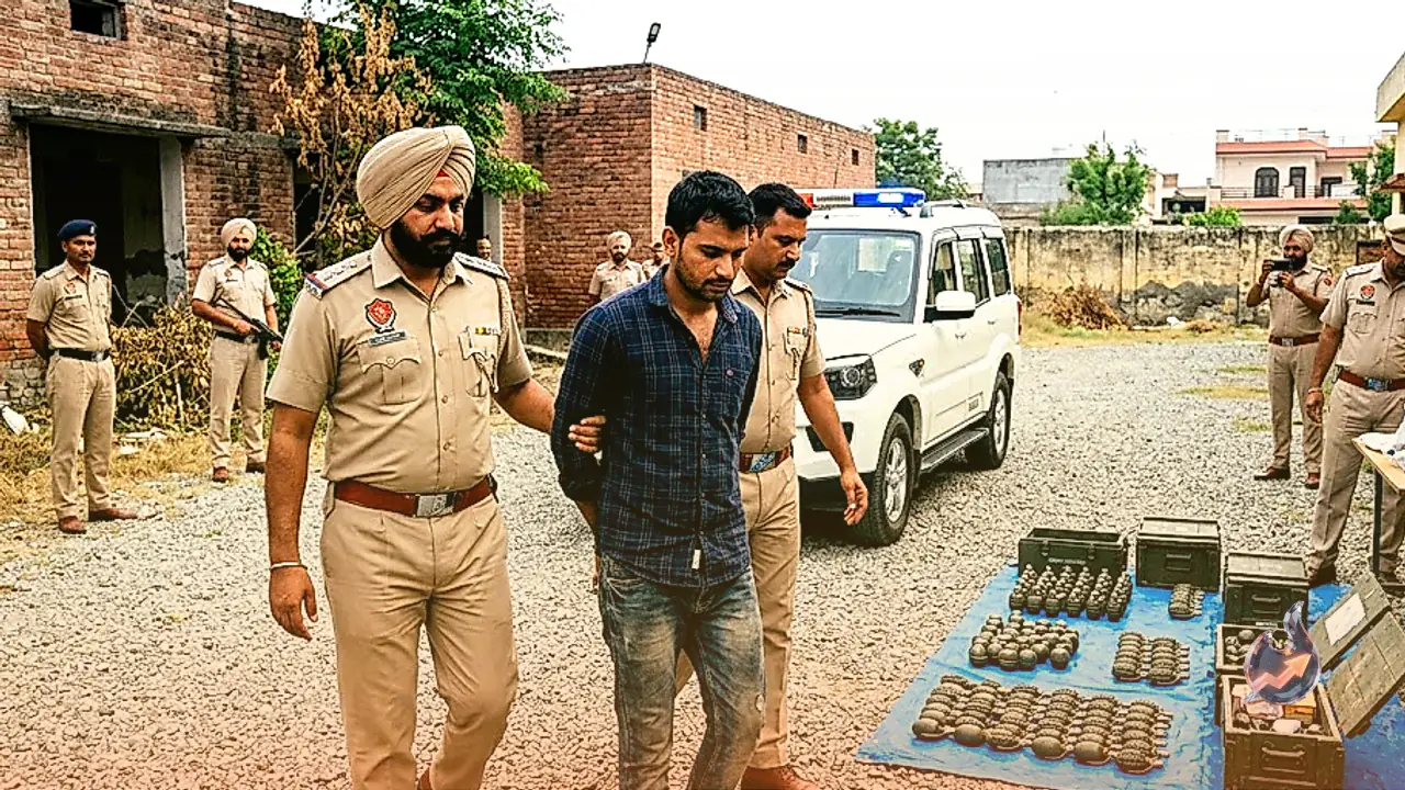 पंजाब के जालंधर में बड़ा आतंकी मॉड्यूल ध्वस्त, 86 हैंड ग्रेनेड के साथ एक आरोपी गिरफ्तार