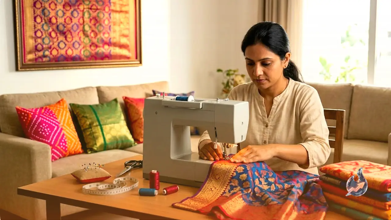Stop Discarding Old Sarees: Transform Your Home With These Luxury DIY Decor Ideas