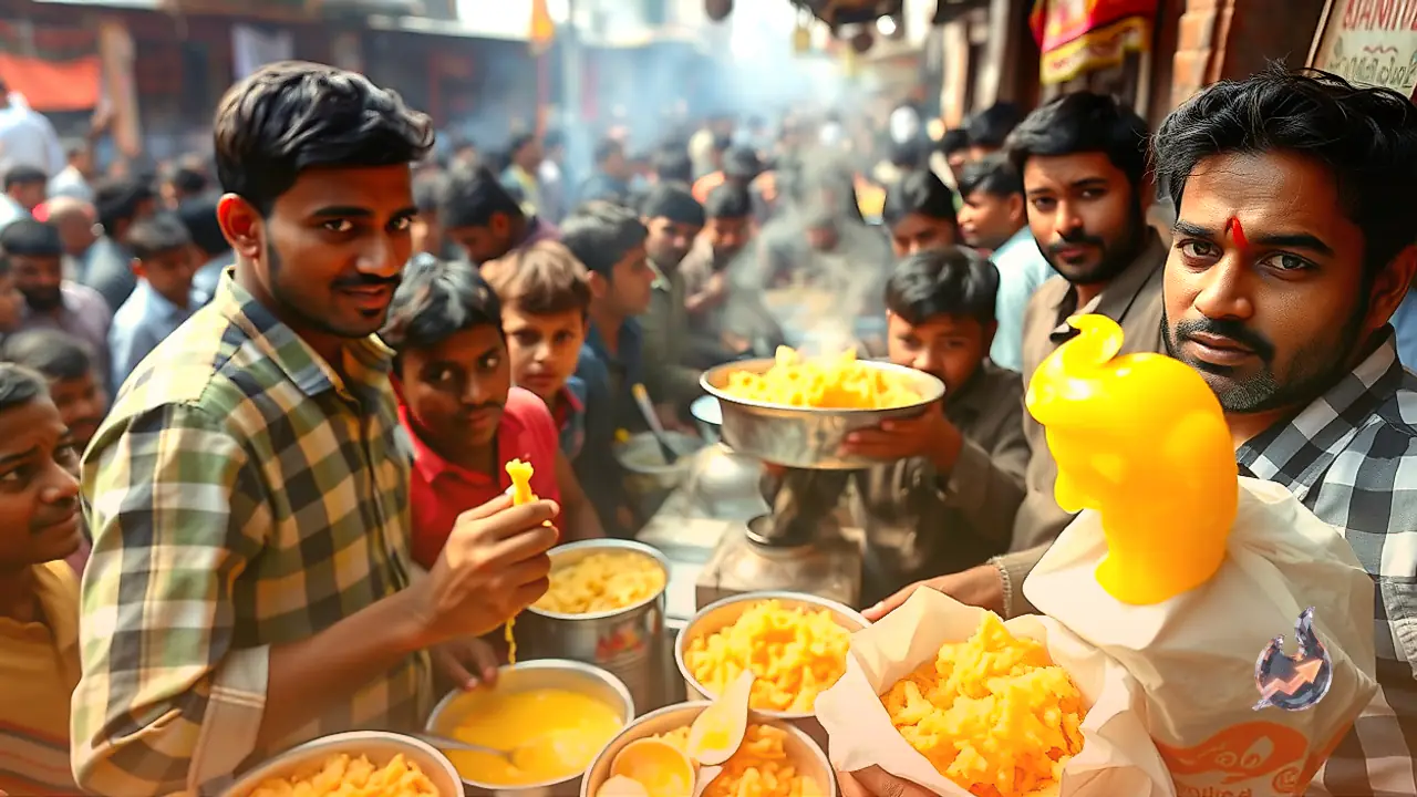 Pure Ghee Aroma and Crisp Sweetness Draw Crowds to Beltar in Mirzapur