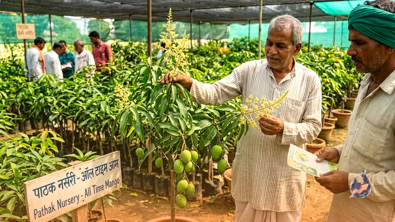 पूरे साल फल देने वाला ऑल टाइम मैंगो भोजपुर के किसानों की पहली पसंद बन रहा है