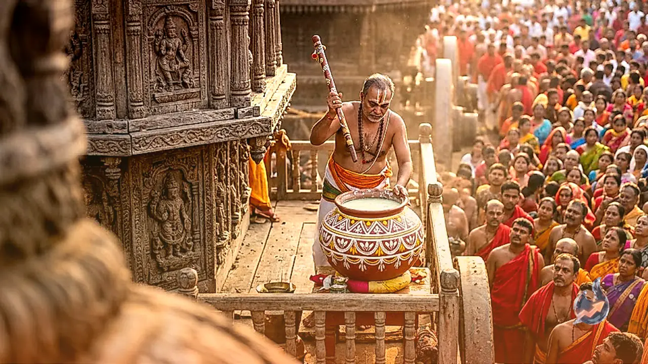 Why the Sacred Pots Smashed During Puri's Rath Yatra Hold an Offering No Human Is Allowed to Taste