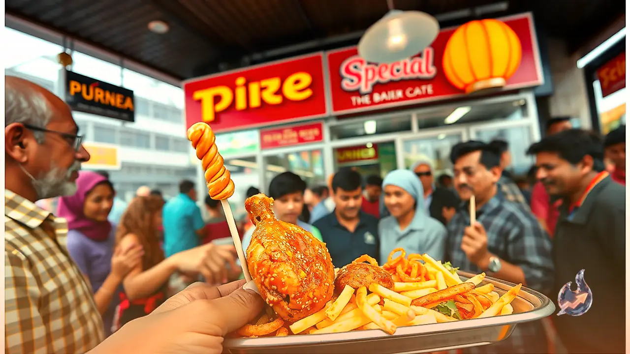 Purnea Eatery Draws Crowds With Special ₹339 Chicken Lollipop Platter