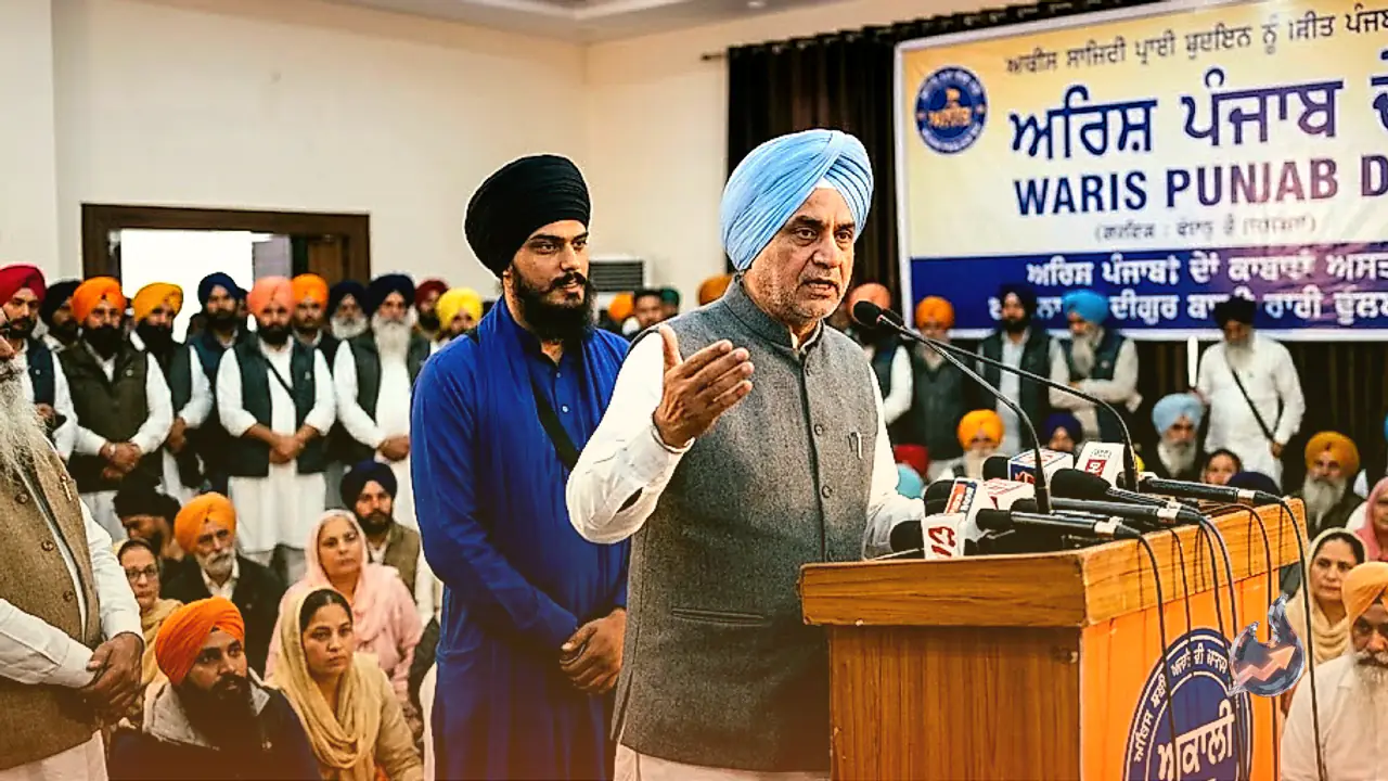 पूर्व जांच अधिकारी निरंजन सिंह की सियासी पारी शुरू, अमृतपाल सिंह के दल से जुड़े