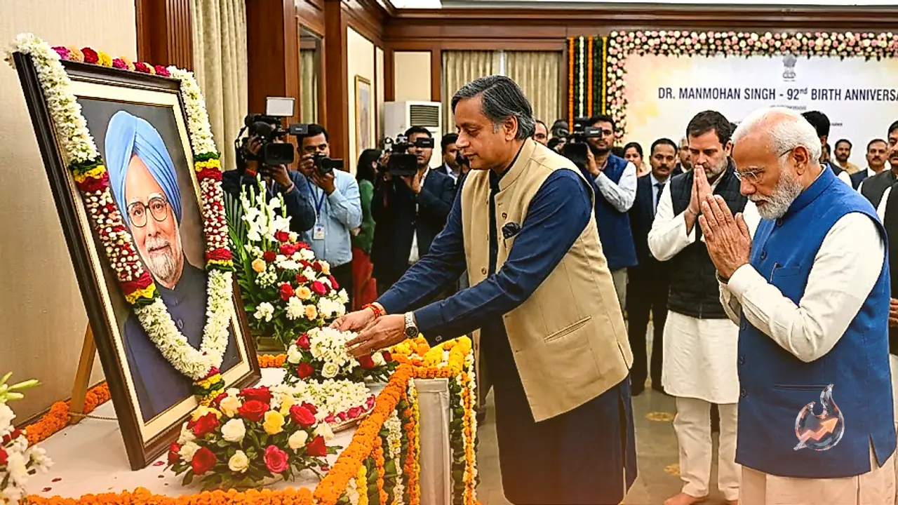 पूर्व प्रधानमंत्री मनमोहन सिंह की जयंती पर शशि थरूर समेत तमाम नेताओं ने दी श्रद्धांजलि