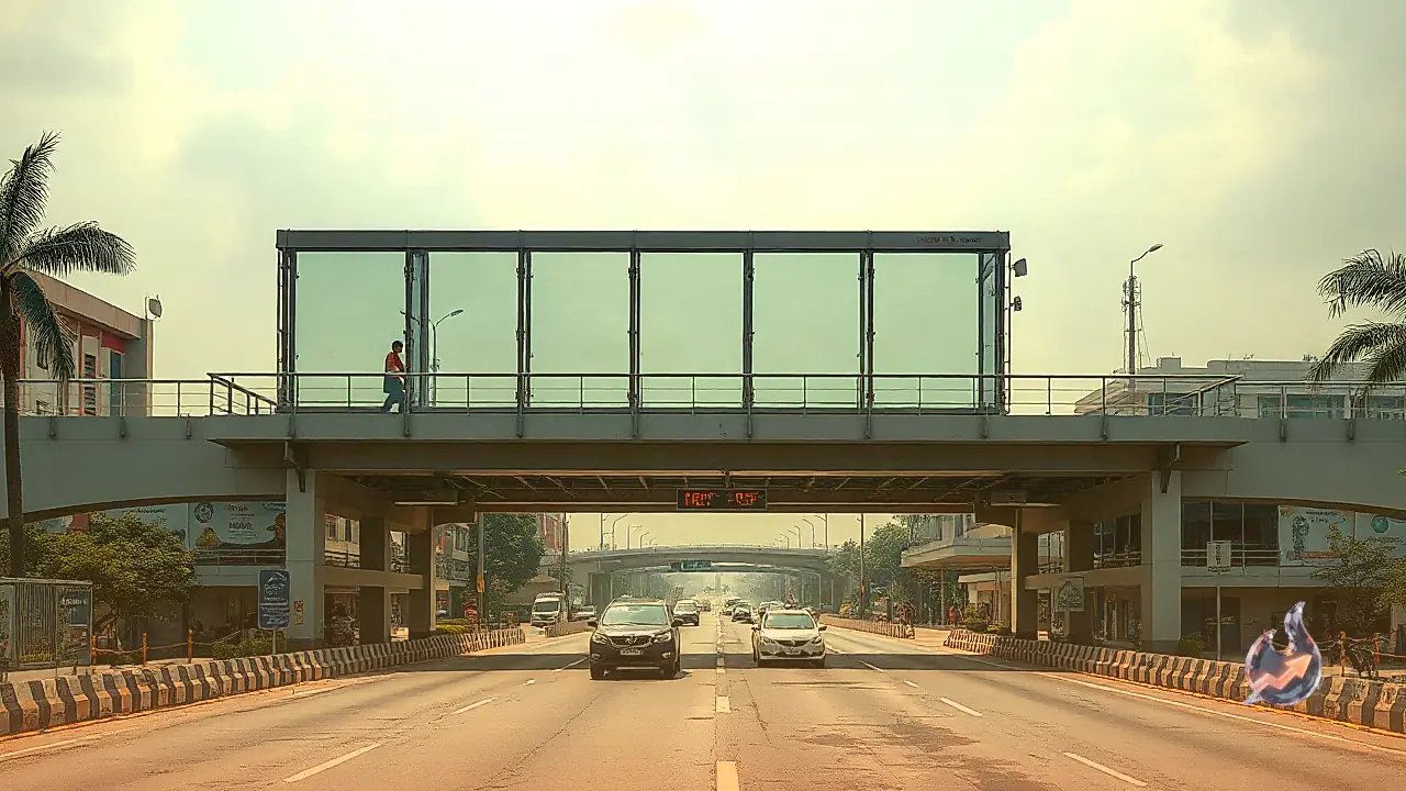 Pedestrian Safety Boost Along Delhi Dehradun Expressway as Three Modern Foot Overbridges Get Underway