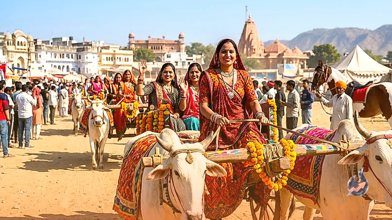 Pushkar Fair to Feature First-Ever Bullock Cart Parade by Women and Marwari Horse Competitions