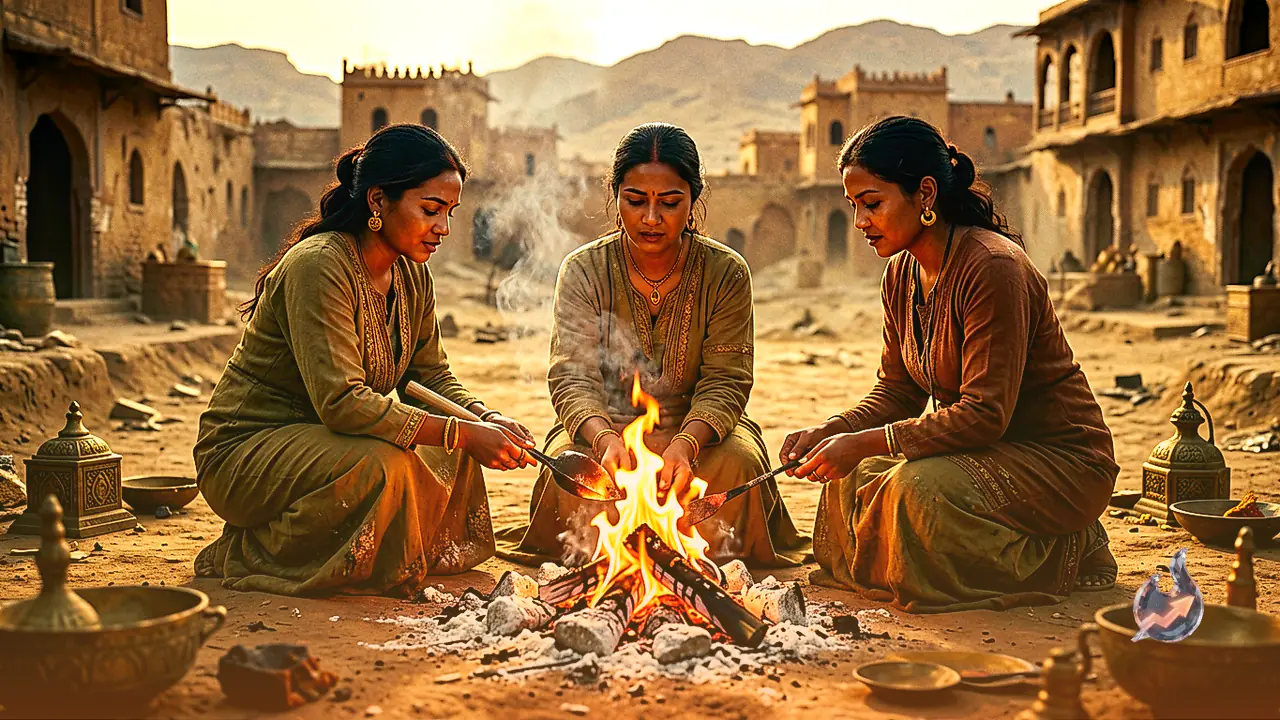 पुष्कर में तीन बेटियों ने तोड़ी रूढ़ियां, मां की अर्थी को दिया कंधा और खुद किया अंतिम संस्कार