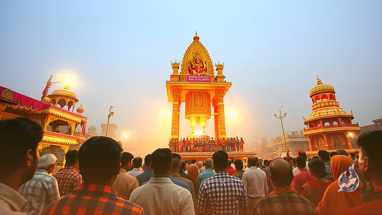 Pushpak Viman Stage for 80-Foot Ravana Effigy in Makrana as Century-Old Dussehra Festival Reinvents Itself