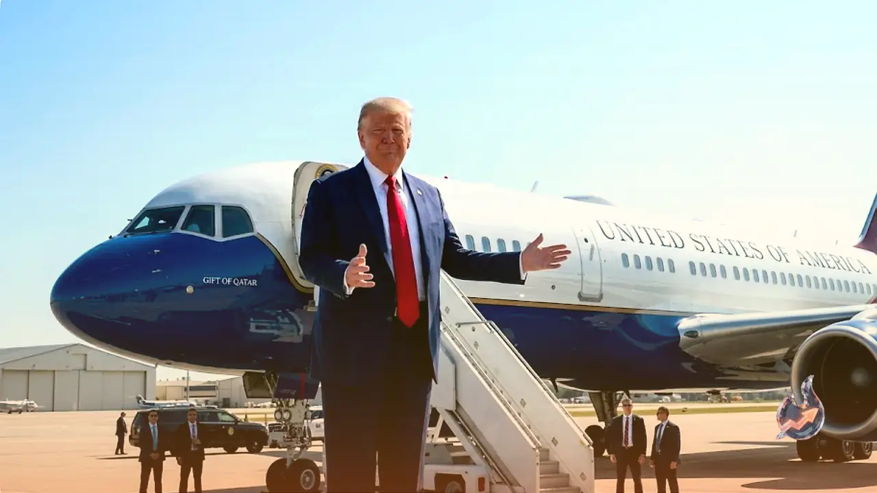 Donald Trump Unveils Striking New Makeover for the Luxury Air Force-1 Gifted by Qatar