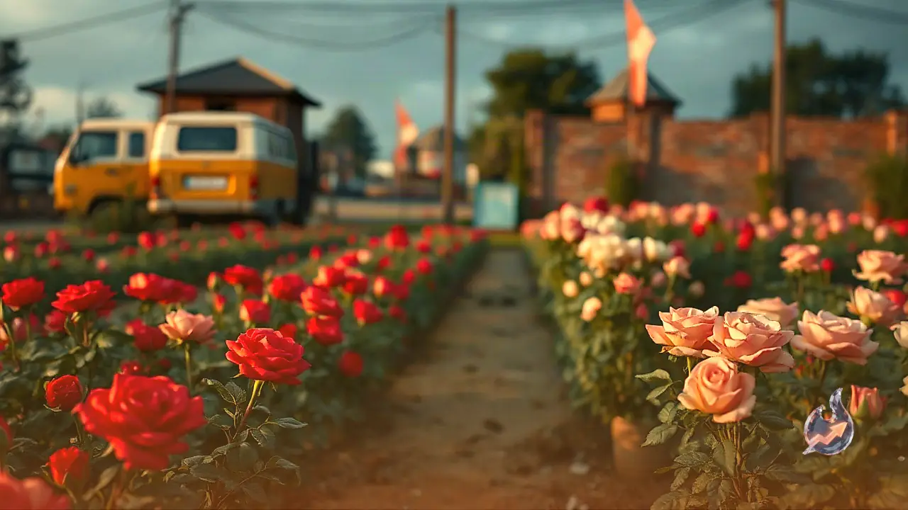 Grow Roses Alongside Rabi Crops on Spare Farmland to Build a Steady Alternate Income Stream