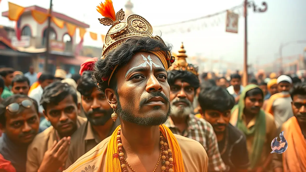 Raebareli Artists Breathe Life into Ghazipur's 400-Year-Old Ramlila as Young Raunak Enacts Ram and Raja Bhaiya Plays Ravana