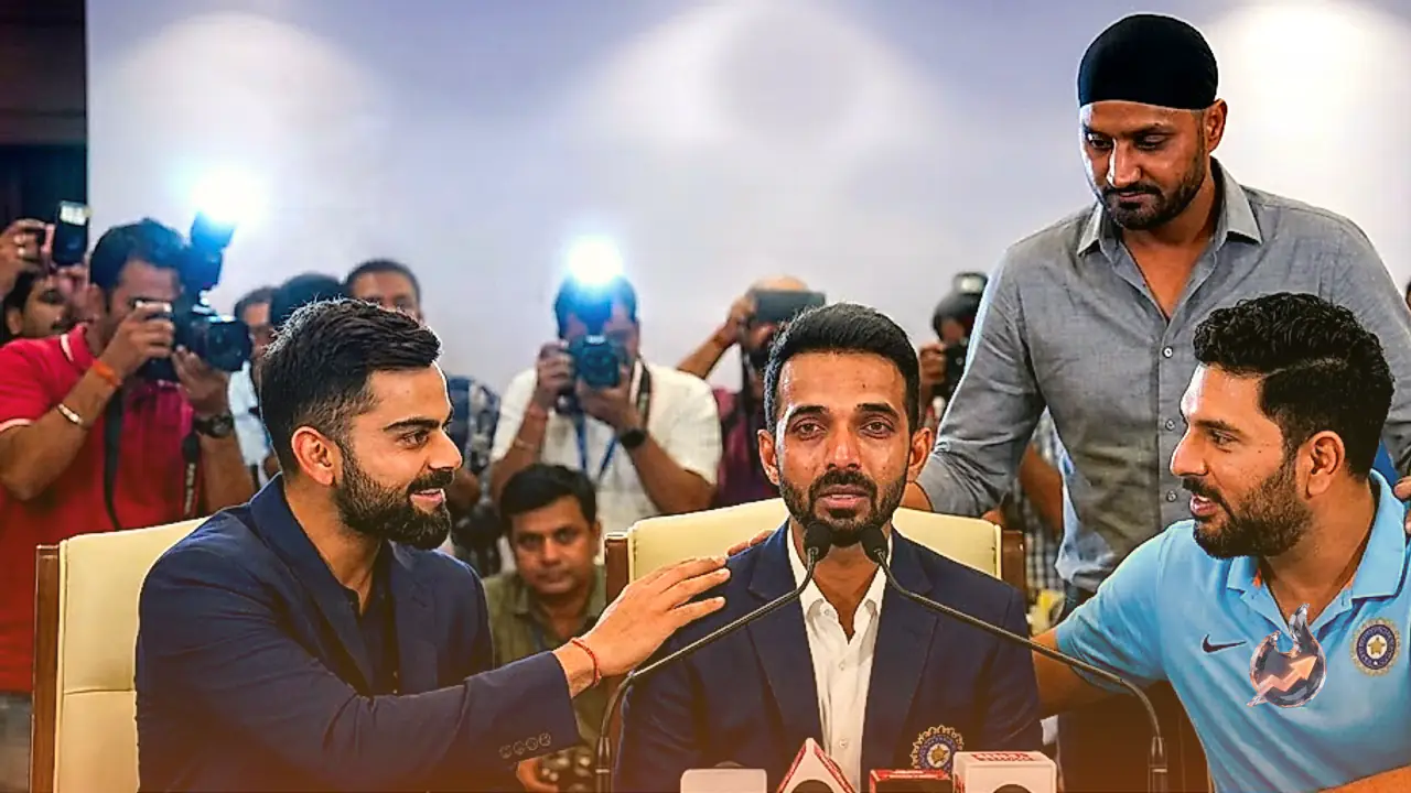 रहाणे के क्रिकेट को अलविदा कहते ही कोहली-युवराज-हरभजन ने शेयर कीं दिल छू लेने वाली बातें