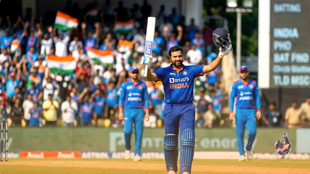 Rohit Sharma Outshines Rahul Dravid in Elite ODI List with Stellar Fifty Against Afghanistan