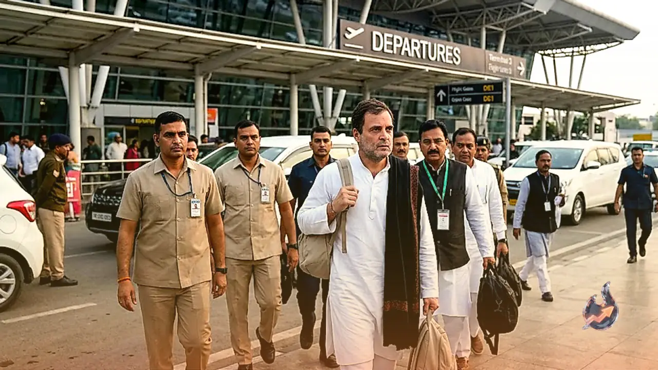 Rahul Gandhi Departs For Vietnam Amid SIR Controversy, BJP Labels Him A Vacation Politician