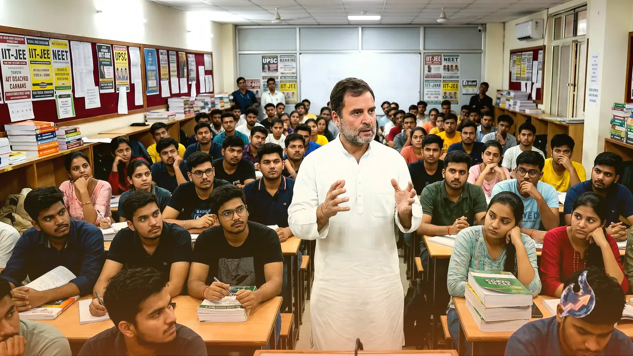 Rahul Gandhi का बड़ा दावा: सिर्फ 5 परीक्षाओं की तैयारी पर हर साल ₹3.5 लाख करोड़ खर्च, शिक्षा बजट से तीन गुना ज्यादा
