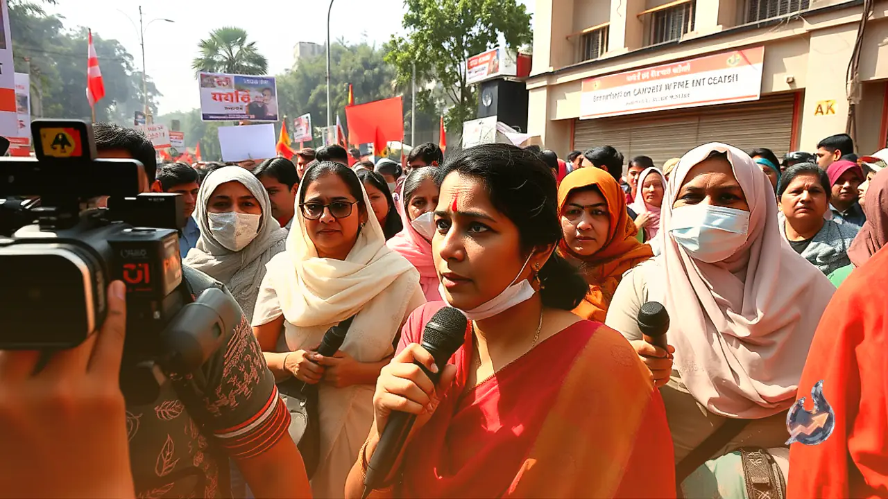 Rahul Gandhi Questions Crackdown on Women Protesters and Journalists at Jantar Mantar