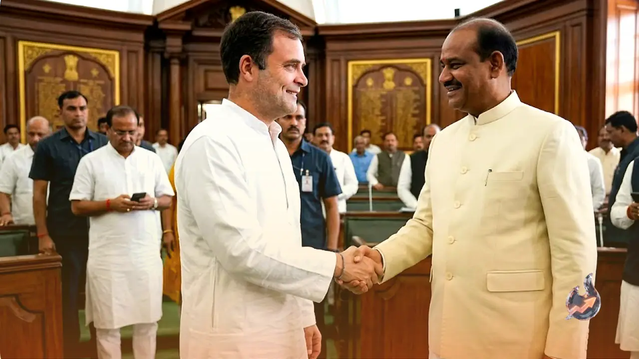 Rahul Gandhi Greets Speaker Om Birla on Birthday, Sparks Social Media Buzz
