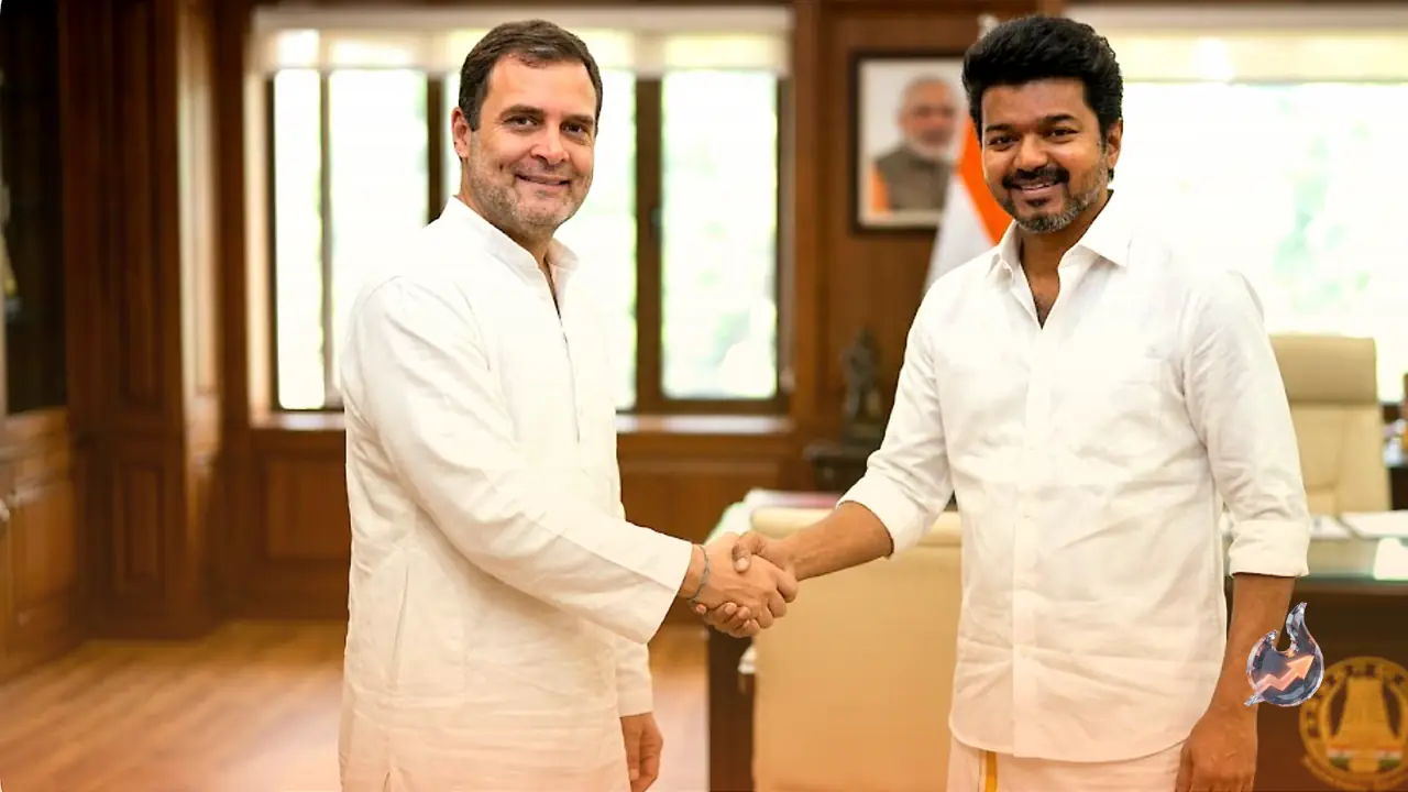 Rahul Gandhi Posts Birthday Wishes for Tamil Nadu Chief Minister Thiru Joseph Vijay on X, Pledges to Stand With Tamil People