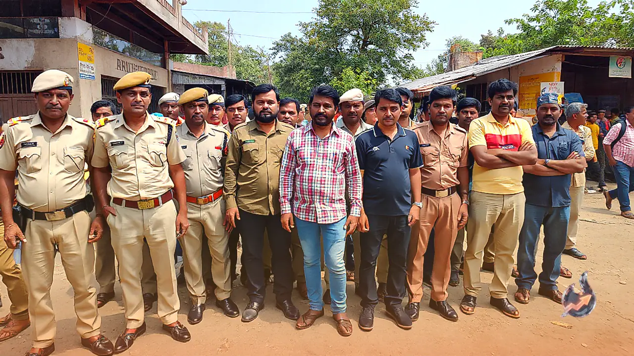 रायगढ़ में ऑपरेशन अंकुश का असर, पुलिस ने दो ठिकानों पर की छापेमारी और 6 जुआरियों को दबोचा