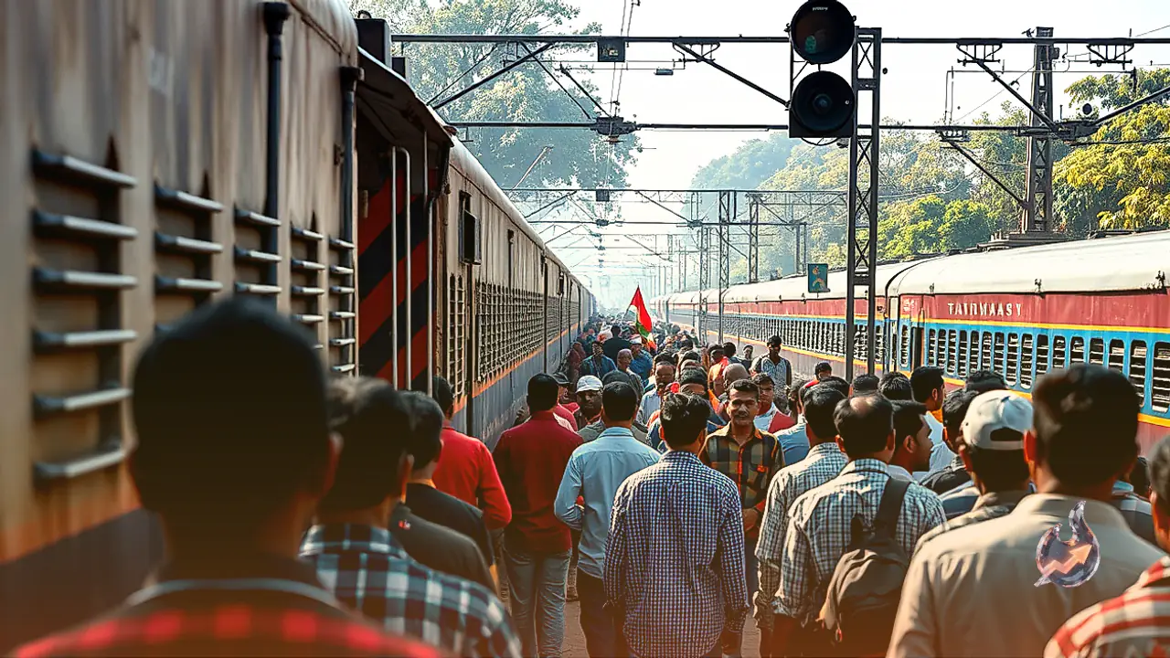 Railways Cancels Major Delhi-Bound Trains Including Rajdhani and Tejas Ahead of Capital Protests