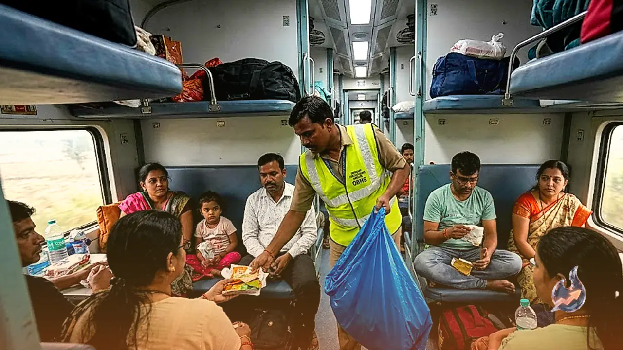Railways Tightens Cleanliness Checks on Journeys Over 40 Hours With Two-Hour Waste Pickup Routine