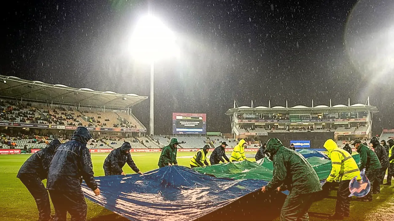 Rain Delays Toss in Fifth T20 Match Between India and West Indies