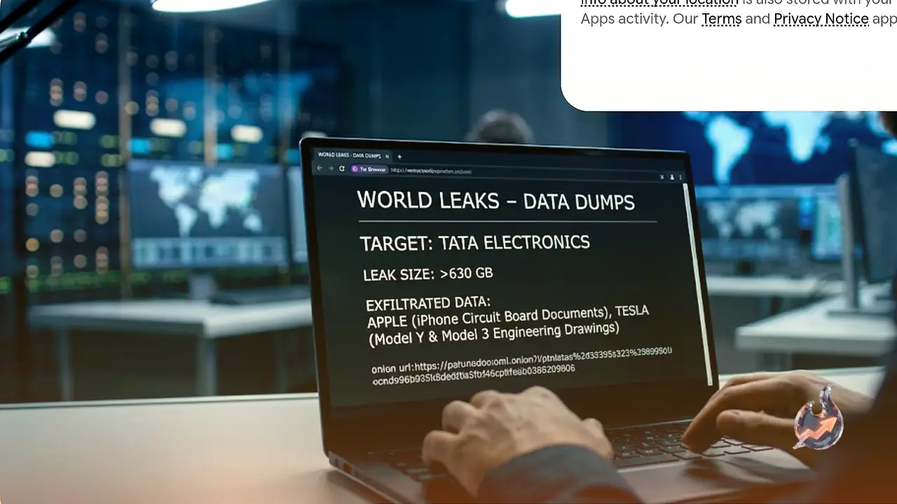 World Leaks Ransomware Gang Claims Hack of Tata Electronics, Dumps Apple and Tesla Trade Secrets on Dark Web