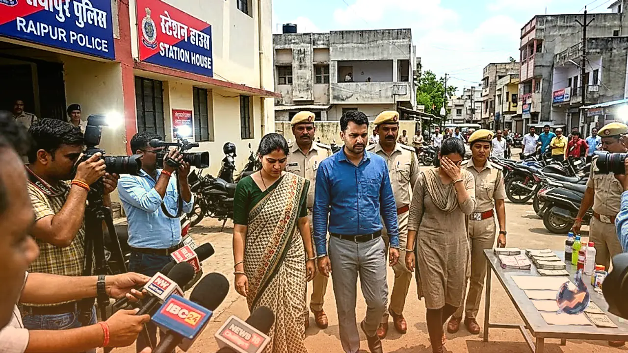 रायपुर में 45 करोड़ रुपये बनाने का झांसा देकर 1.13 करोड़ की ठगी, पुलिस ने दो महिलाओं समेत तीन को दबोचा
