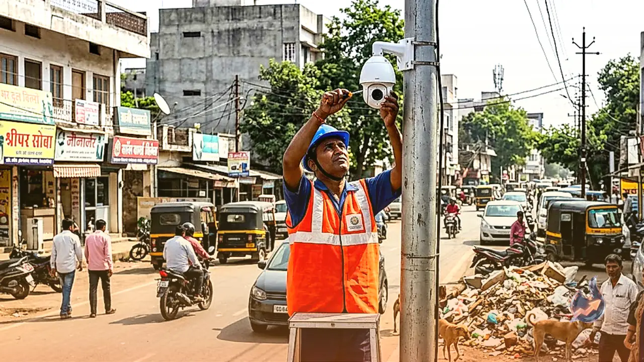 Raipur turns to cameras at 160 sites as littering fines can reach ₹25,000