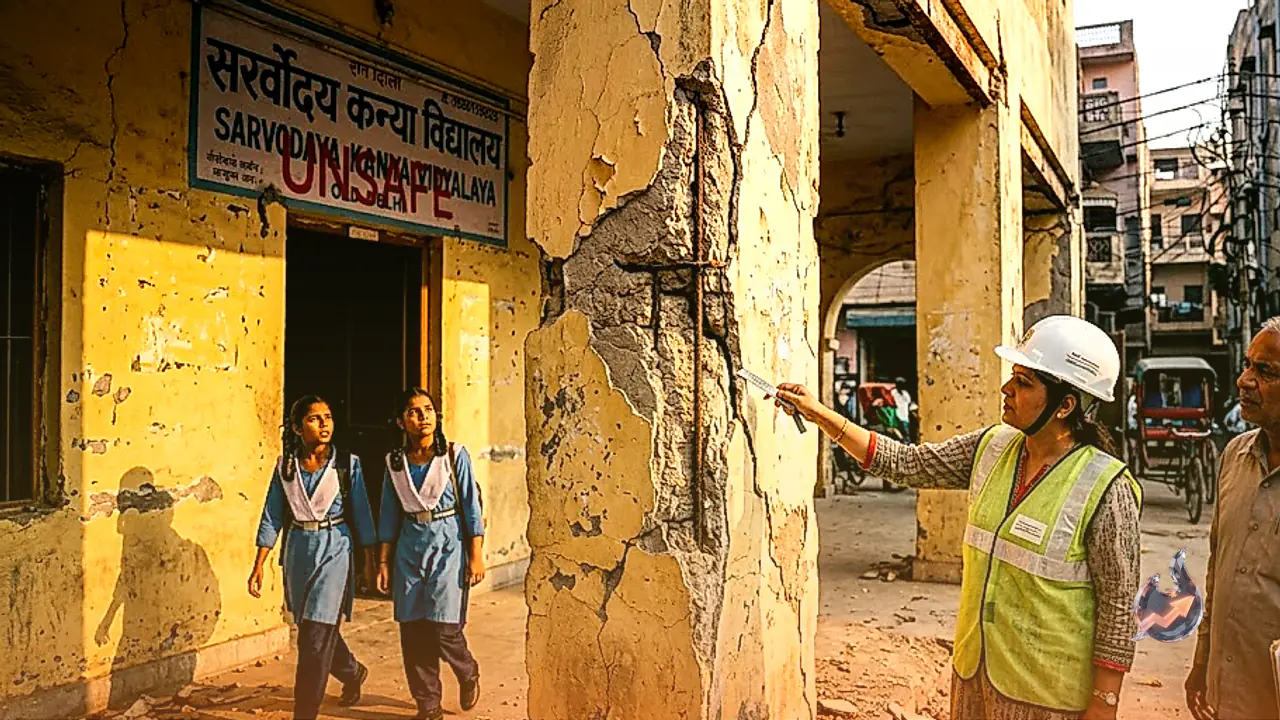 Delhi Flags 108 School Buildings as Unsafe, Orders Structural Audit of Ageing Campuses