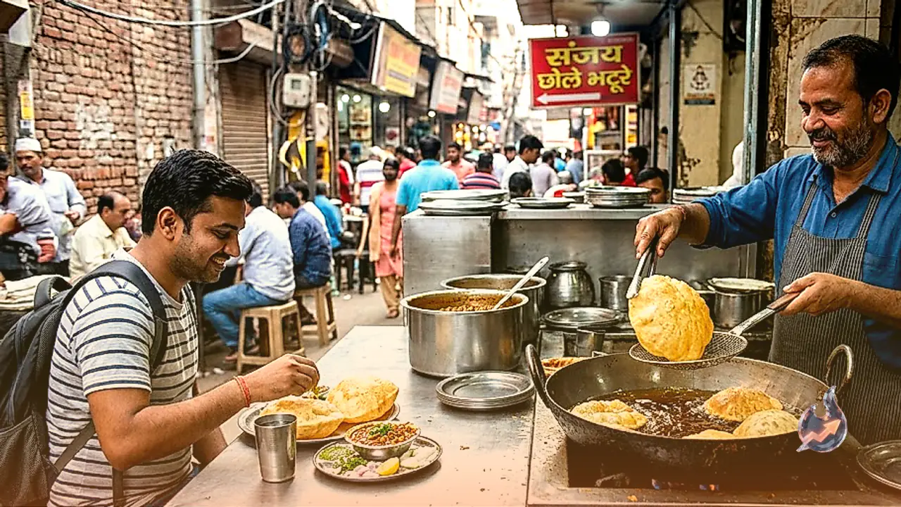 Top 5 Destinations in Delhi to Relish Crispy and Authentic Chhole Bhature