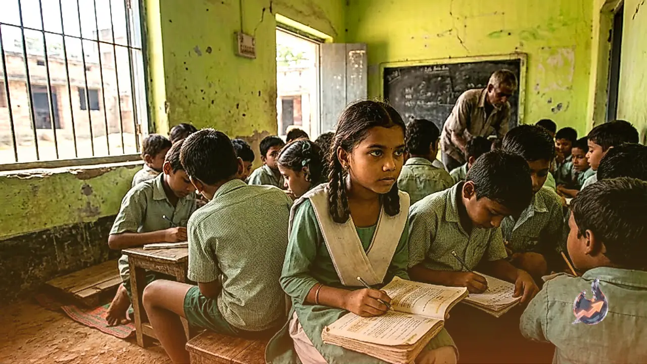 राजधानी में सरकारी शिक्षा का दोहरा संकट, एक तरफ जर्जर दो कमरों में 80 छात्र तो दूसरी ओर खाली पड़ी कक्षाएं
