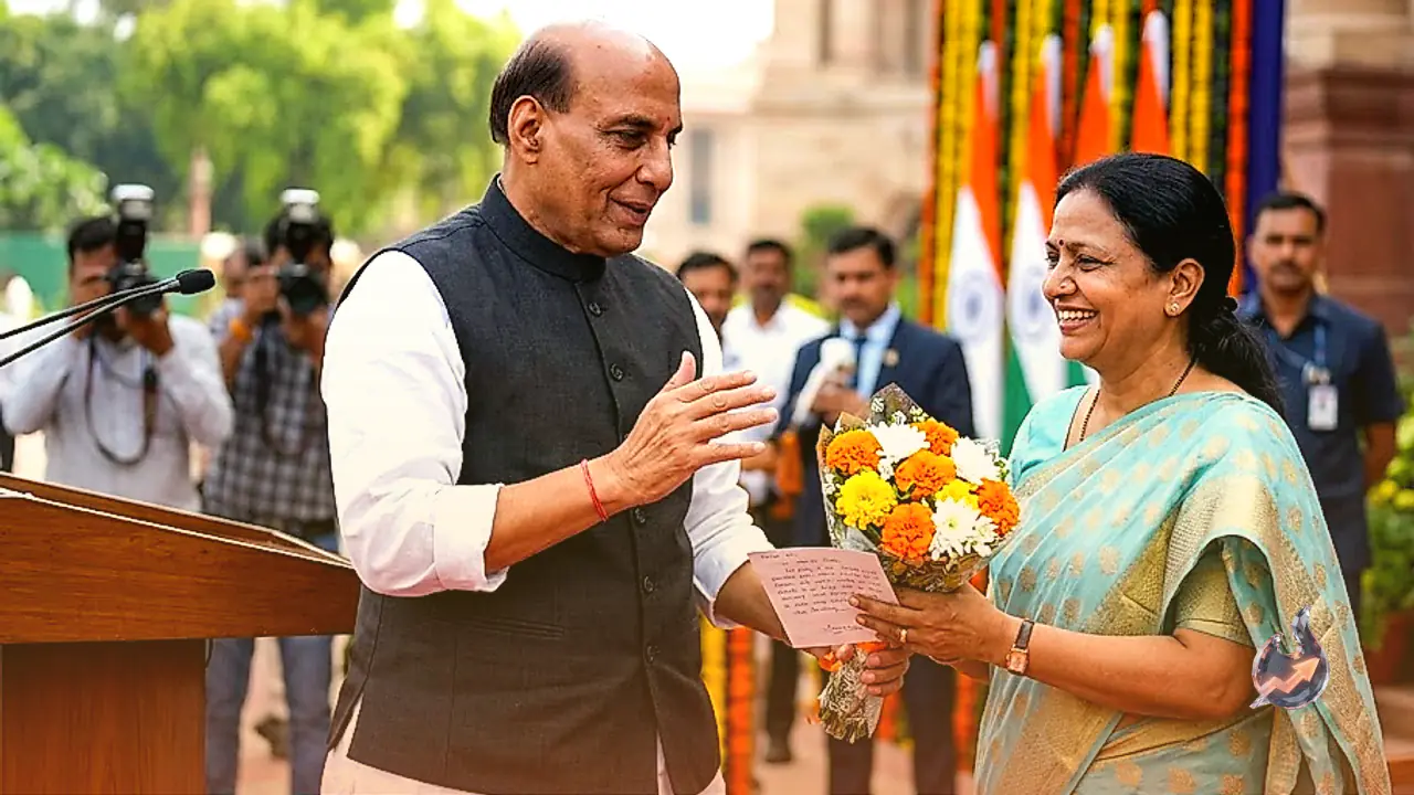 राजनाथ सिंह ने दिल्ली की मुख्यमंत्री रेखा गुप्ता को दी जन्मदिन की शुभकामनाएं