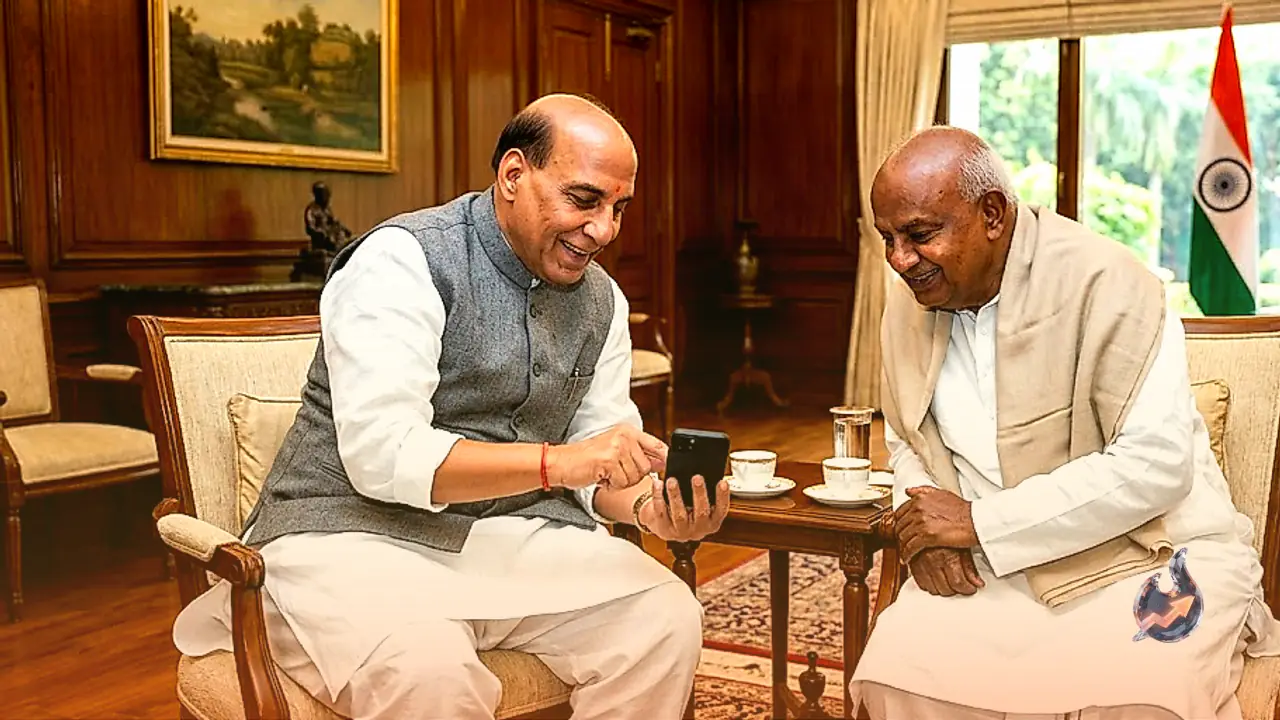 राजनाथ सिंह ने देवेगौड़ा की शुभकामनाओं पर सोशल मीडिया पर जताया आभार
