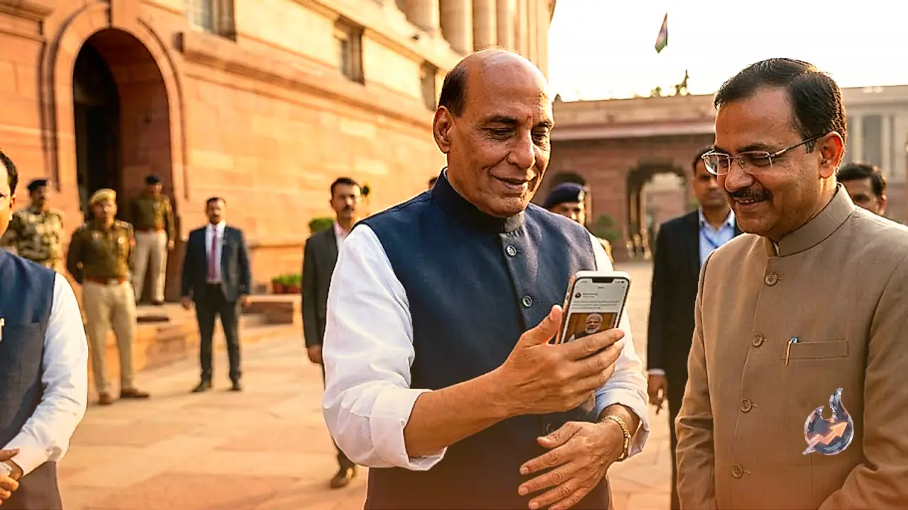 राजनाथ सिंह ने पीएम नरेंद्र मोदी के प्रति जताया आभार, साझा की खास प्रतिक्रिया