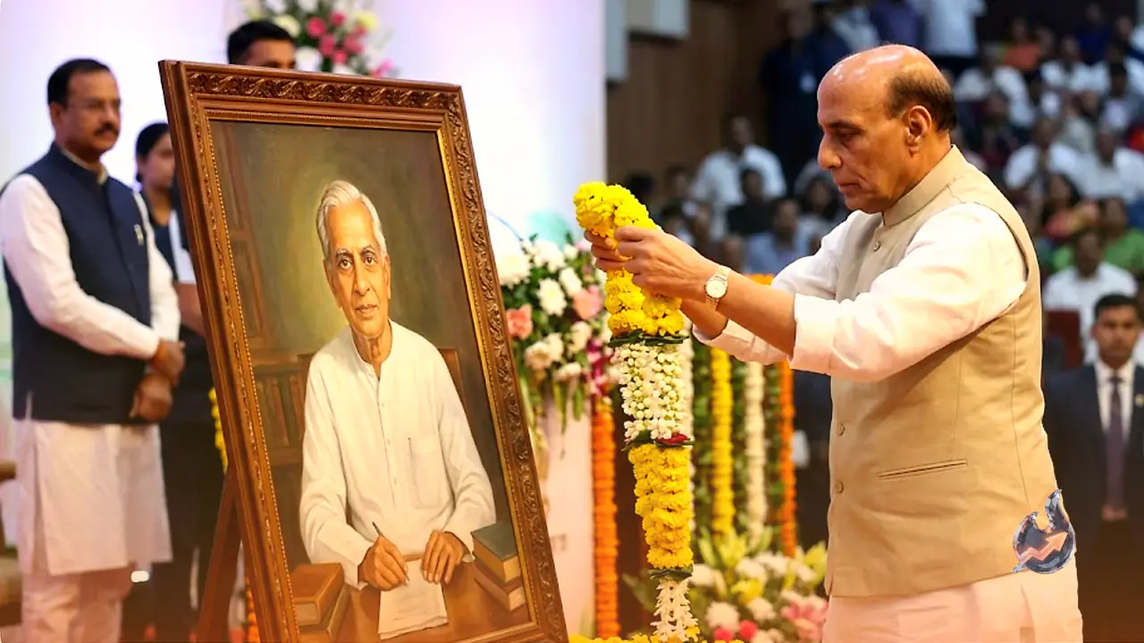 Rajnath Singh Honours 'Karnataka Kesari' Jagannath Rao Joshi with Heartfelt Tribute on His Birth Anniversary