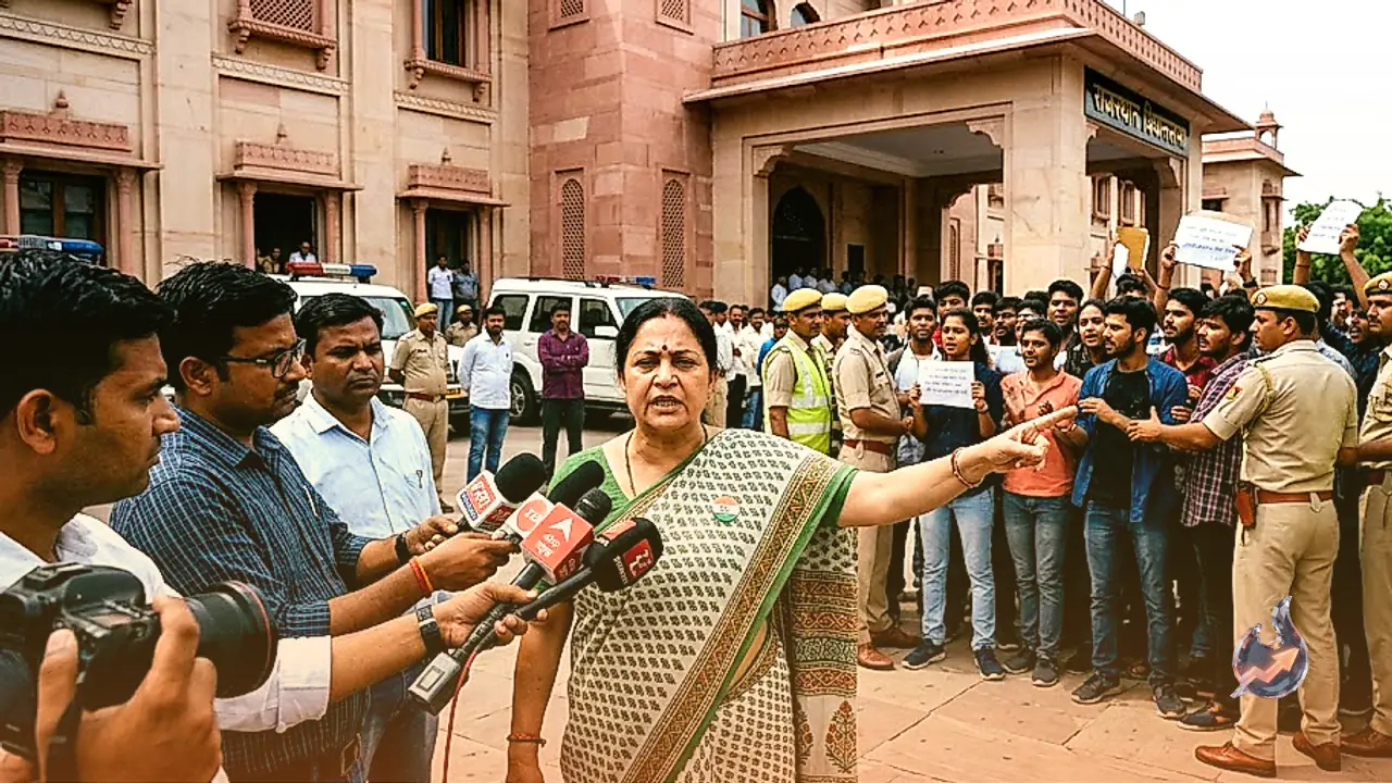 Rajasthan Assembly Adjourned After Chaos as State Witnesses Major Police Raids, Student Protests, and Legislative Business