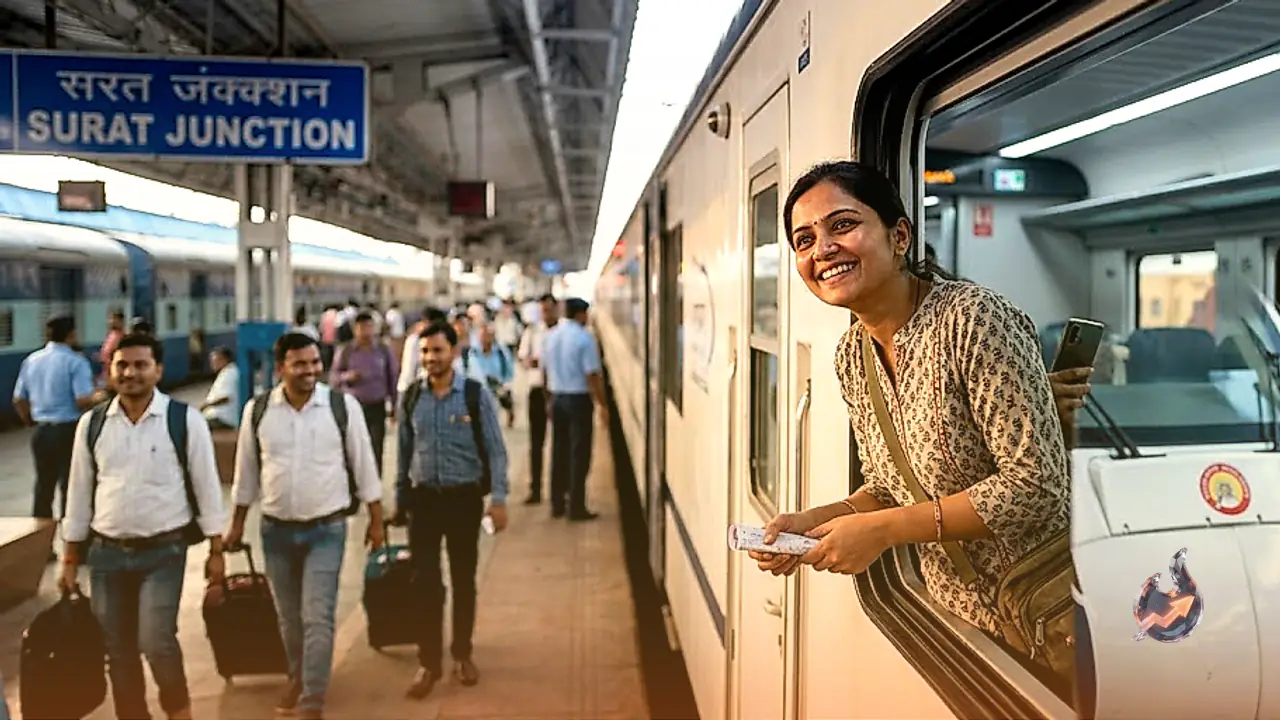 Major Relief For Rajasthan And Gujarat Commuters As Surat To Udaipur Rail Journey Gets Semi High Speed Train