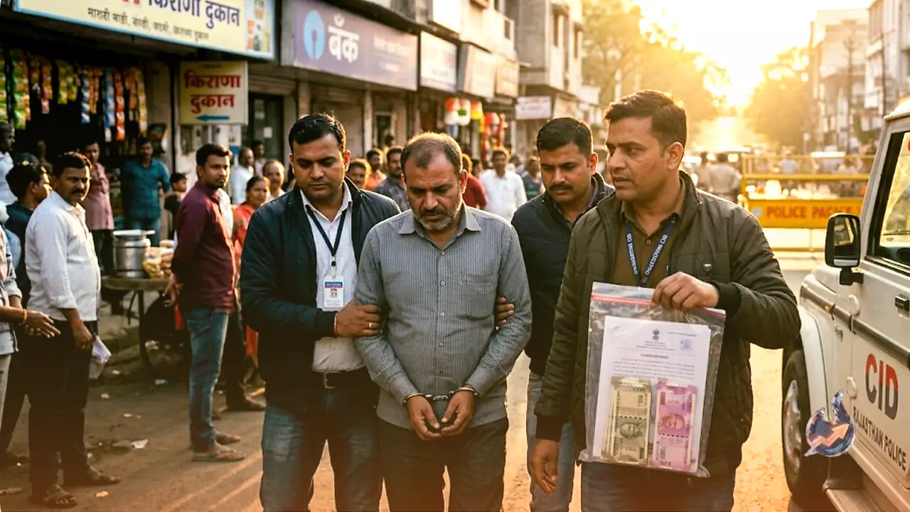 Rajasthan CID nabs ISI money conduit in Aurangabad, exposing a four-year-old spy funding network