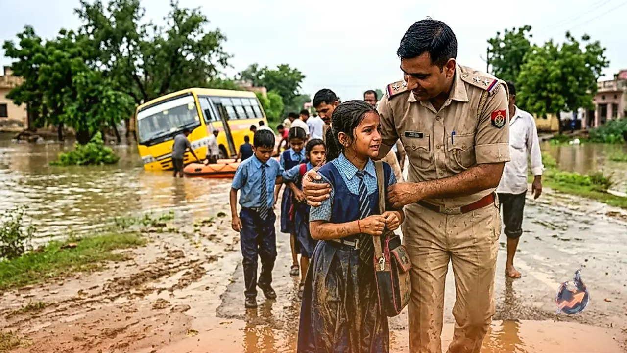 Rajasthan News Roundup: School Bus Rescued From Floods, Runaway Bride Caught, And Key Civic Mandates