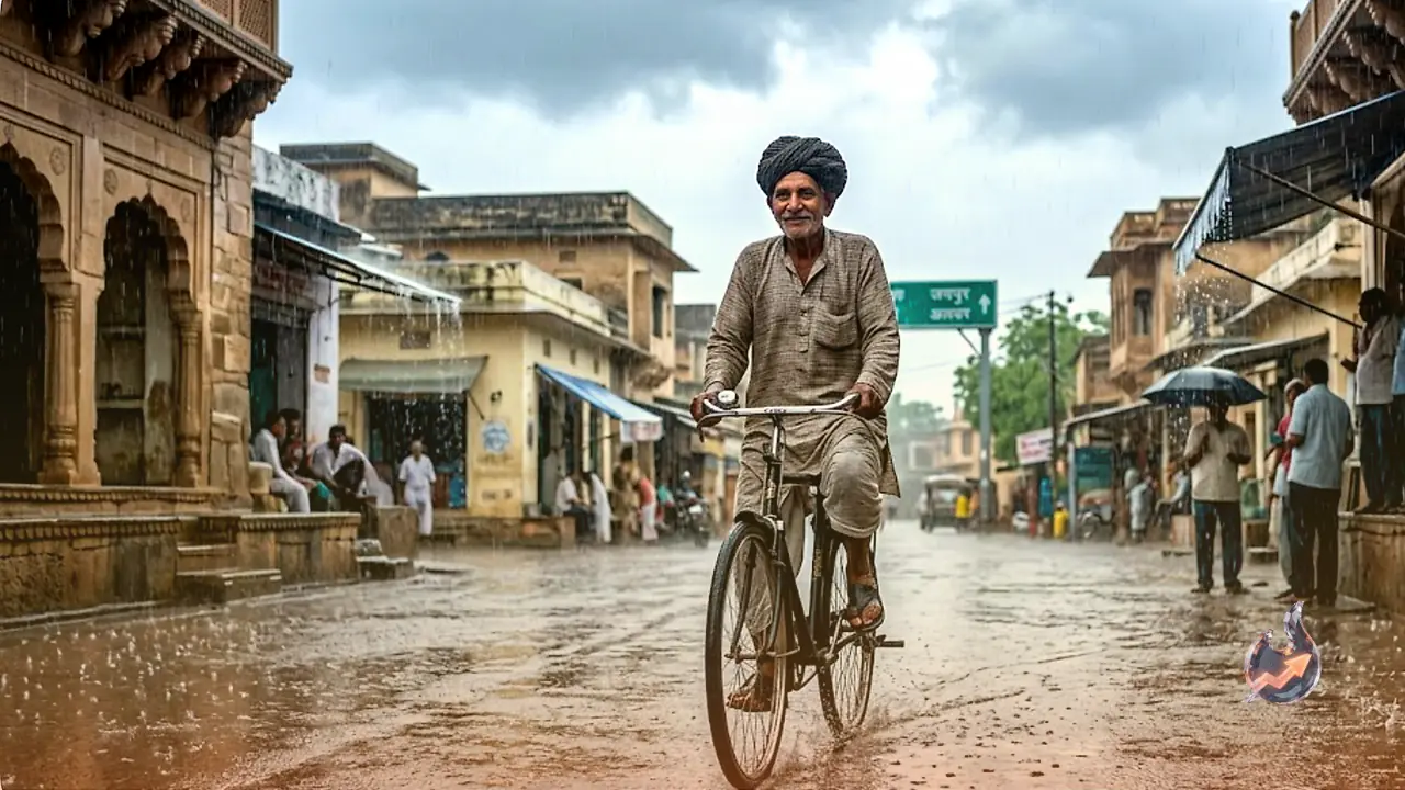 Rajasthan Weather Update: Relief from heat as rains and thunderstorms hit Churu, Alwar, and Jaipur