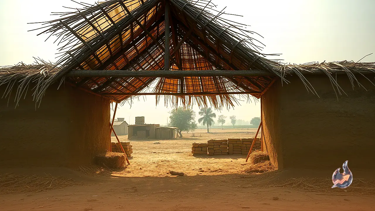 Traditional Mud Koop System Keeps Animal Fodder Safe For Months In Bharatpur Rajasthan