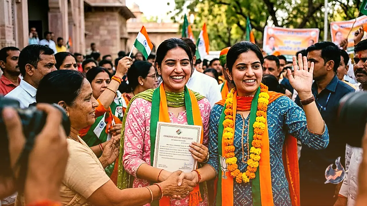 Historic Victory For Neha And Kashyapi In Rajasthan Civic Polls, Elected Councillors At Age 21