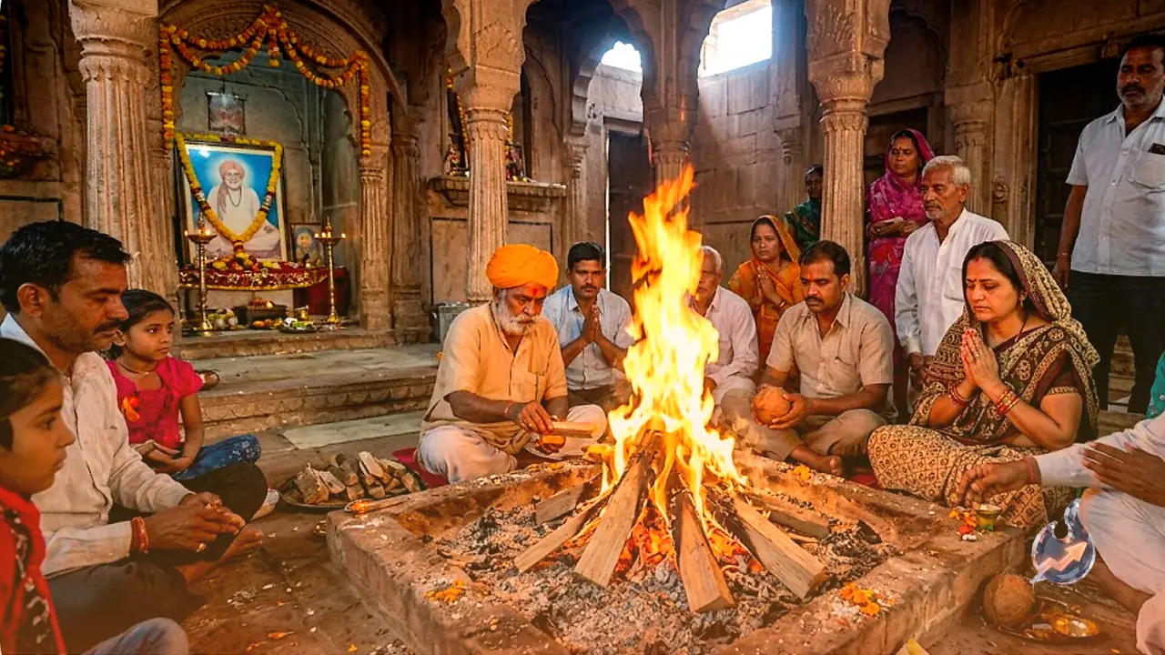 In Rajasthan's Gulabpura, a sacred flame has burned unbroken for 400 years, and devotees say it grants every wish