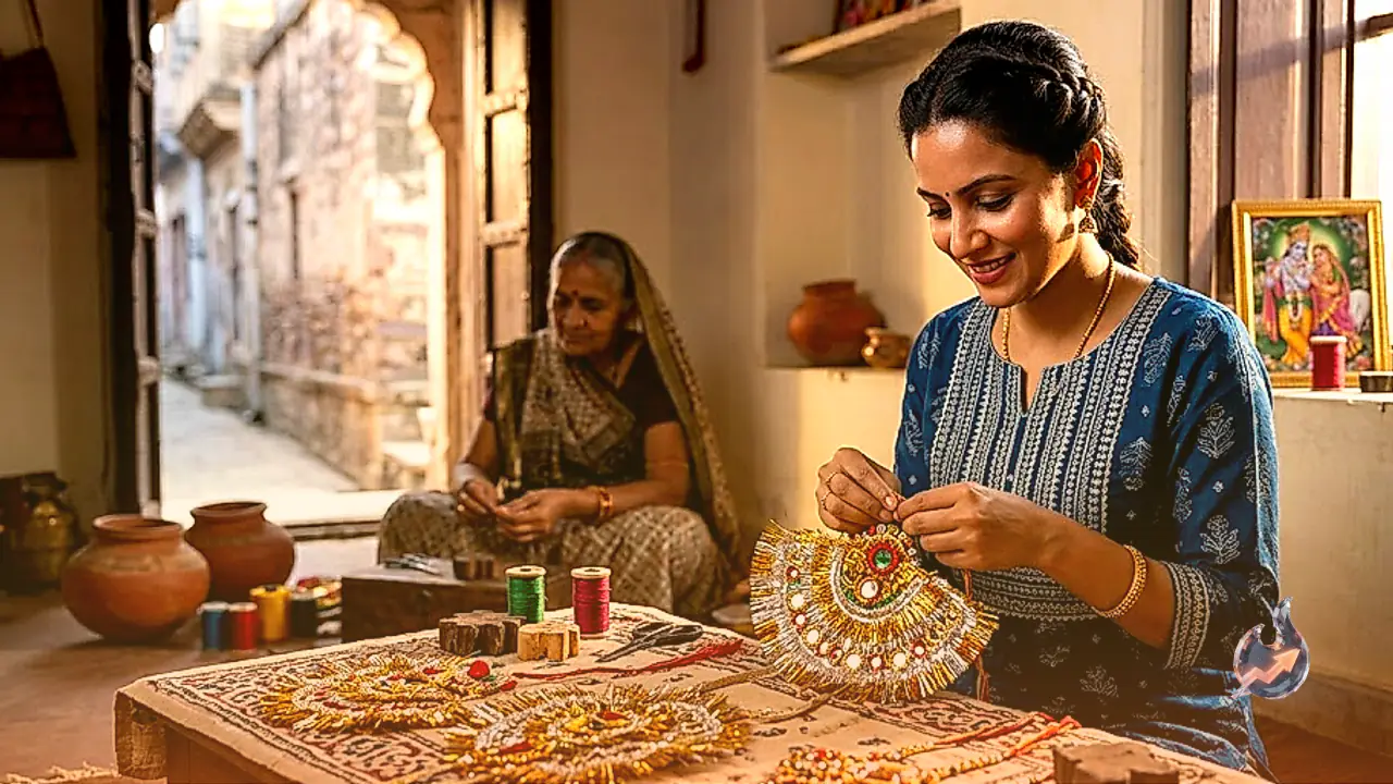 Crafted For Deities And Priests: Rajasthan Family Keeps Four Generation Old Sona Sarwan Rakhi Tradition Alive