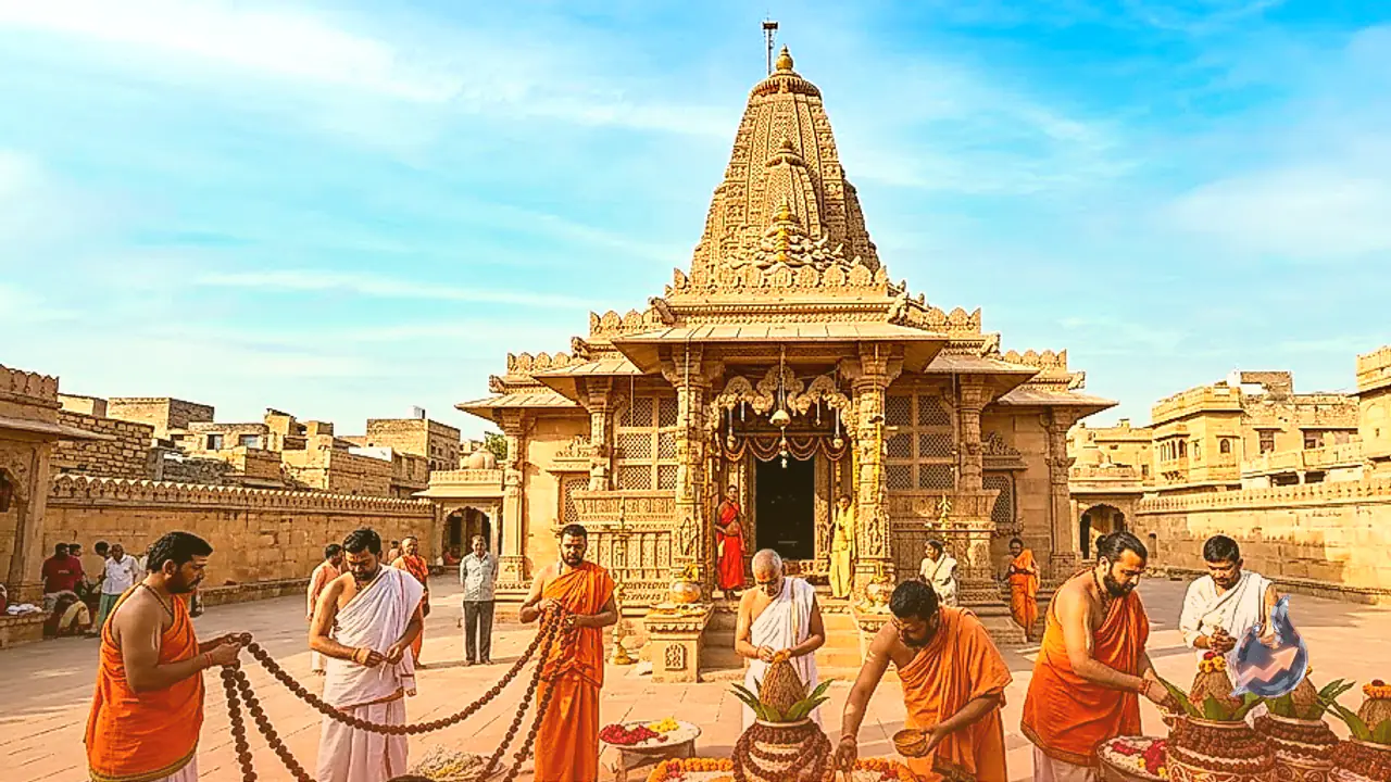 Steeped in 133 Years of Devotion, Lakshmangarh’s Unique Spire-Topped Shiva Temple Prepares for Maha Shivaratri
